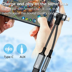 Lightning to 3.5mm Headphone Audio Adapter for Compatible Devices