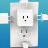 5-Way Multi Plug Outlet Extender | Compact Wall Outlet Splitter