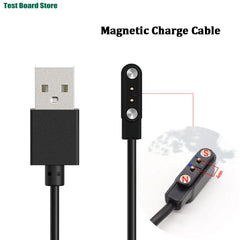 Universal Magnetic USB Charging Cable 2-Pin & 4-Pin Charger Adapter for Smartwatch, Beauty Devices & Small Electronics
