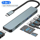 5-in-1 USB-C Docking Station with HDMI 4K 30Hz, USB 3.0 and 87W Charging