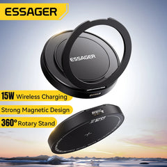 15W Magnetic Wireless Charger Stand for iPhone, Samsung & Qi Devices