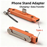 240W USB-C OTG Adapter with Foldable Stand | Type-C Fast Charging Converter