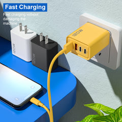 Universal 120W USB Fast Charger – 4 Port PD QC Wall Adapter for Multiple Devices