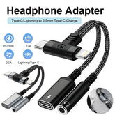 Lightning to 3.5mm Headphone Audio Adapter for Compatible Devices