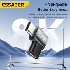USB4 Type-C Adapter 40Gbps 240W 8K Video | USB-C Male/Female Connector