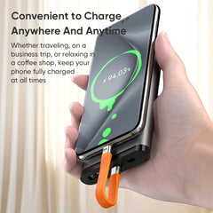 USB-C to USB-C 240W USB4.0 Cable 40Gbps 8K@60Hz PD 3.1 Fast Charging Keychain Cable for Laptop, MacBook, Tablet & Phone