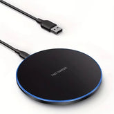 15W LED Wireless Charging Stand with Phone Holder for iPhone, Samsung & Qi-Enabled Devices