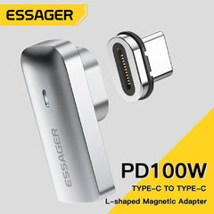 USB Type-C Magnetic Adapter 20Gbps 5A | 4K Video Data Transfer Connector