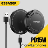 15W Magnetic Wireless Charger Stand for iPhone, Samsung & Qi Devices