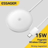 15W Magnetic Qi Wireless Charger for iPhone, Samsung & Qi-Enabled Phones