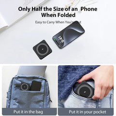 3-in-1 Magnetic Foldable Wireless Charging Station 15W for iPhone 16/15/14/13/12, Apple Watch & AirPods