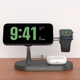 3 in 1 Magnetic Wireless Charging Station 15W for iPhone 12/13/14/15/16/17, Apple Watch & AirPods