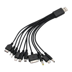 10-in-1 Multi Charging Cable for Smart Devices | Universal Fast Charging USB Cable