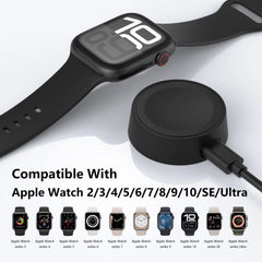 Magnetic Watch Charger Dock Head Compatible with Apple Watch Ultra 2, Series 10/9/8/7/6/5/4/3/2/1 & SE