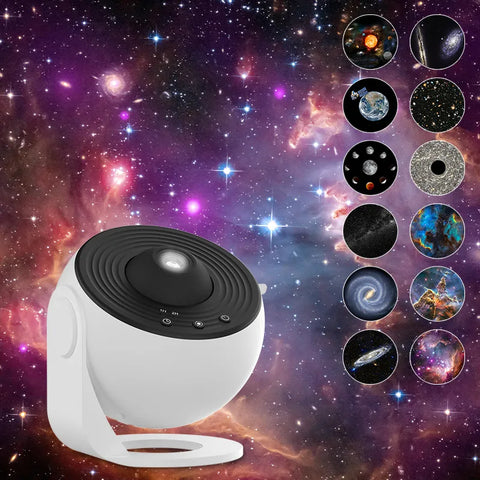 Galaxy Sky Projector  | Night Light Galaxy Projector Starry Sky Projector 360° Rotate Planetarium Lamp For Kids Bedroom Valentines Day Gift Wedding Deco