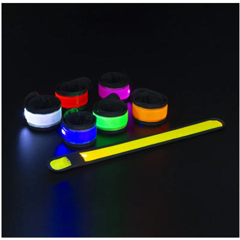 1PC Outdoor Sports Night Running Armband | LED Light Safety Belt Arm Leg Warning Wristband Cycling Bike Bicycle Party Glow Prop SW