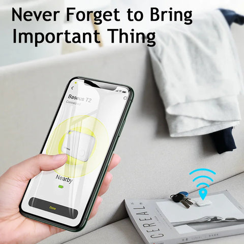 Wireless Smart Tracker Anti-lost Alarm | Tracker Key Finder Child Bag Wallet Finder APP GPS Record Anti Lost Alarm Tag