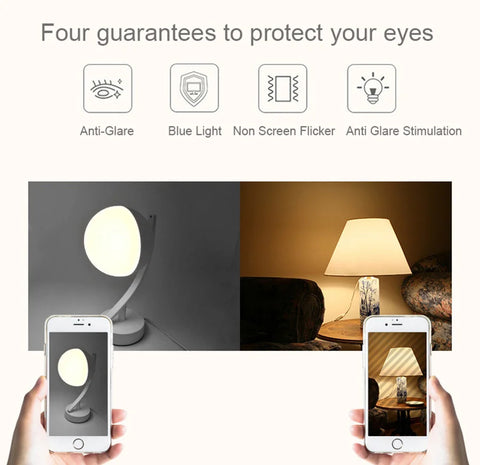 Smart APP WiFi Desk Lamp 16 Million Color Wireless Control Timer Alexa Compatible Night Light RGB DImmable for Smart Home