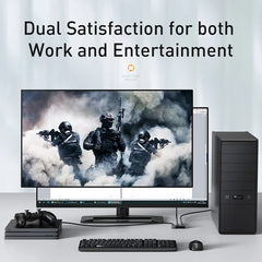 4K HDMI Switcher 2-in-1 / 1-in-2 HDMI Adapter with 4K@30Hz