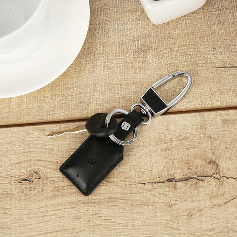 Smart Bluetooth-compat Tracker Car Key finder |  Case Wallet Holder Chain Key Wallet Ring Housekeeper Pocket Smart Leather Keychain