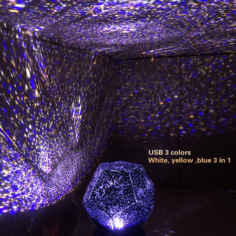 Galaxy Sky Projector | Starry Sky Children's Night Light Photography Lamp Led Lights Room Decor Lights Decoration Remote Control