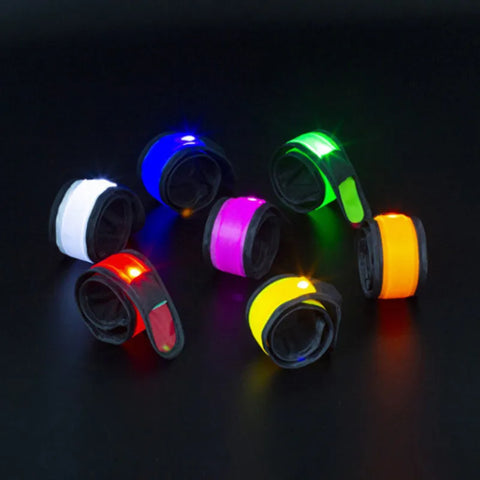 1PC Outdoor Sports Night Running Armband | LED Light Safety Belt Arm Leg Warning Wristband Cycling Bike Bicycle Party Glow Prop SW