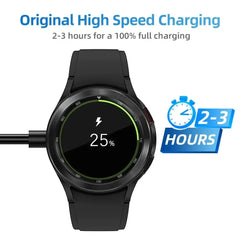 USB-C Magnetic Charger for Samsung Galaxy Watch 7/6/5/4 Series 100cm Smartwatch Charging Cable