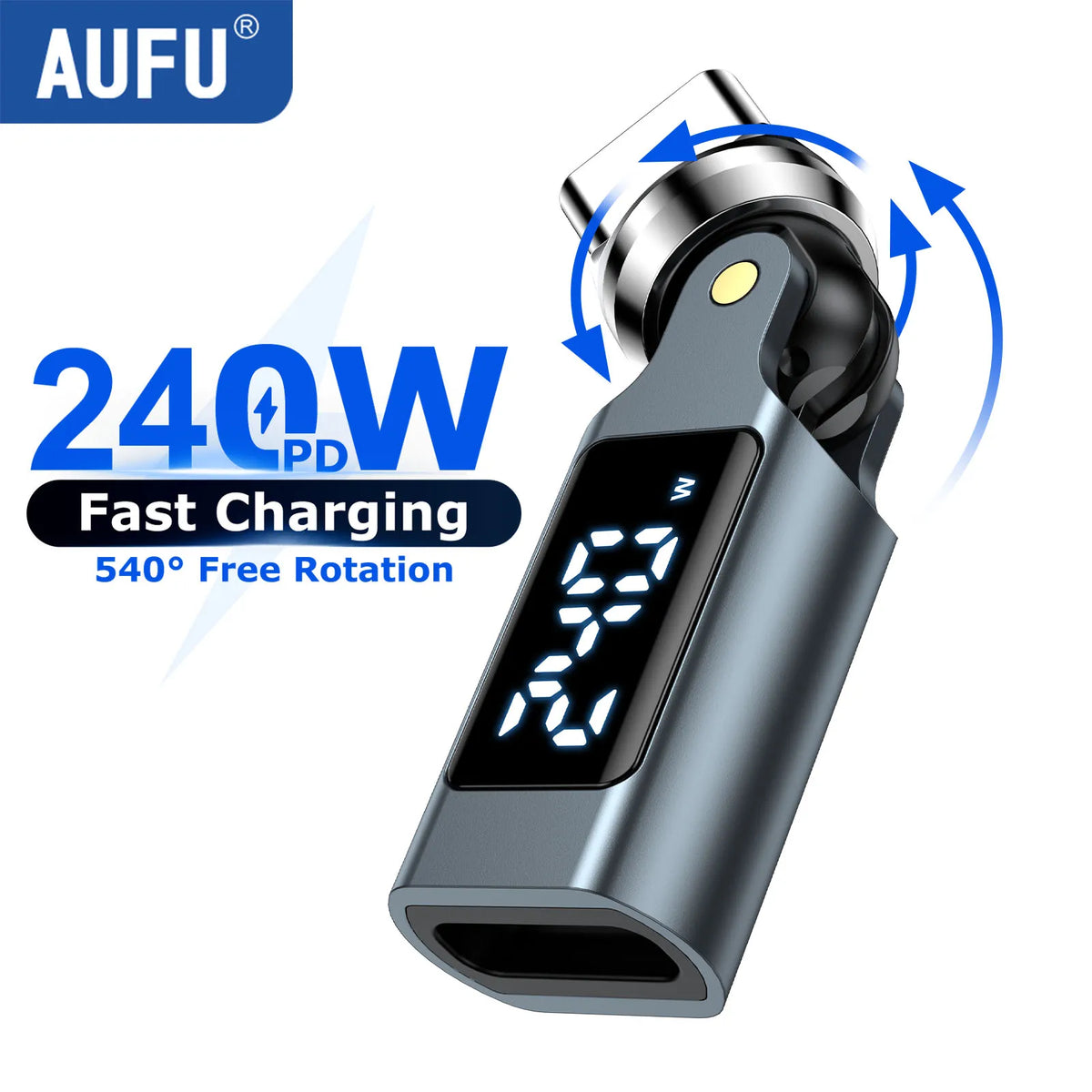 USB Type-C Digital Display Adapter | 20V/5A Data Transfer Connect