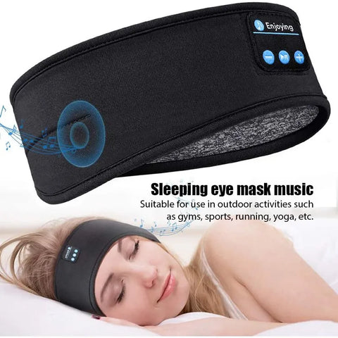 Wireless Bluetooth Headphones | Sleep Headphones with Active Noise Cancellation