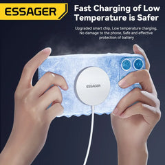 15W Magnetic Qi Wireless Charger for iPhone, Samsung &amp; Qi-Enabled Phones