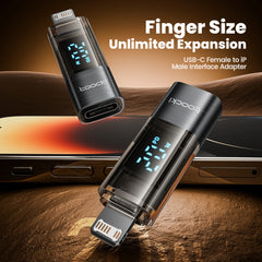 Lightning to USB-C & USB Adapter