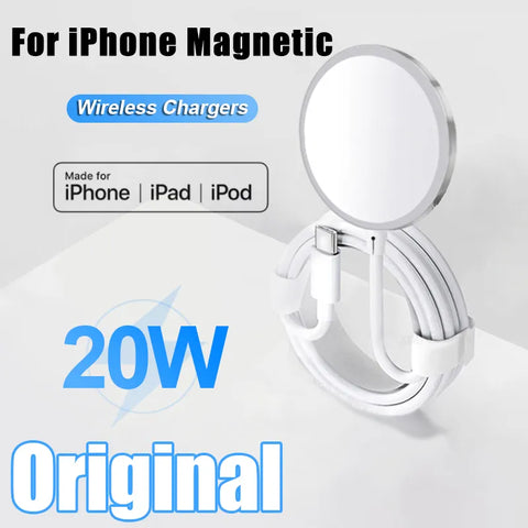 For Magsafe Original Magnetic Wireless Fast Charging For iPhone 11 13 12 14 Pro Max Mini X XS XR USB-C Charger Phone Accessories