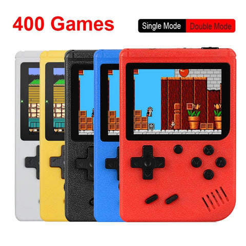 Portable Retro Mini Video Game Console | 8-Bit Handheld Game Player Built-in 500 games AV Out Game Console Gameboy videojuego