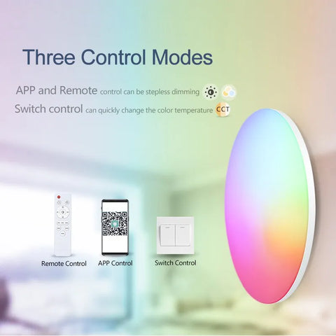 Smart Ceiling Light RGB CCT APP Control 370mm 300mm 18-54w 220v | Ambient Light For Bedroom Home Decor