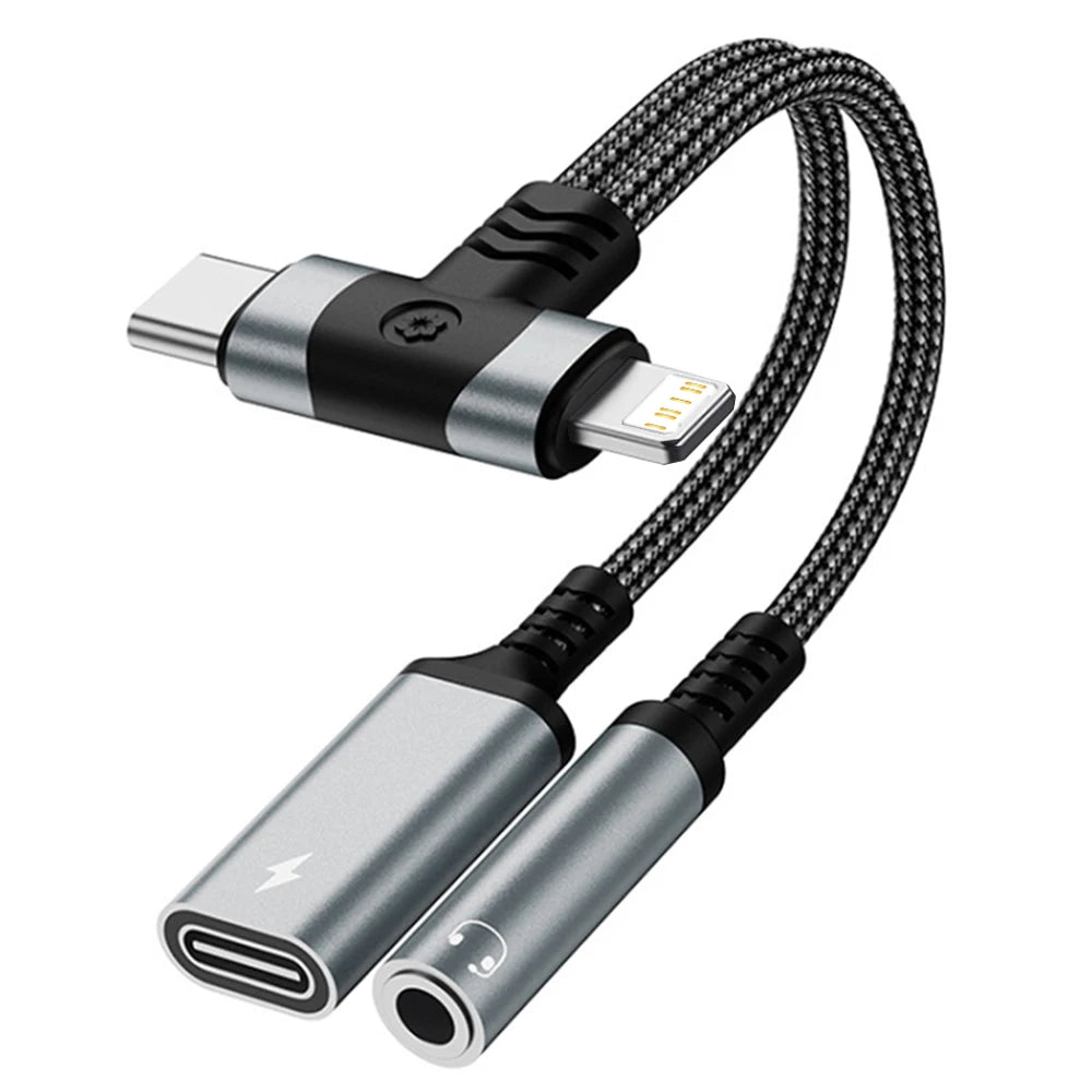 Lightning to 3.5mm Headphone Audio Adapter for Compatible Devices