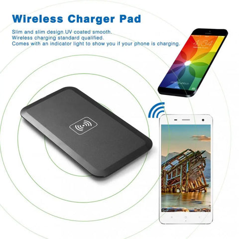 Universal Car Qi Wireless Charger Pad |  Home Charging Qi Phone Pad For Car Home For Samsung For IPhone