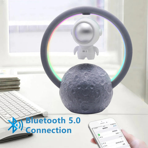 Magnetic Levitation Bluetooth Speaker Astronaut | Home Creative Mini Radio Outdoor Wireless Subwoofer Portable Audio