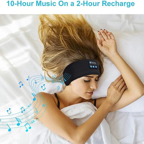 Wireless Bluetooth Headphones | Sleep Headphones with Active Noise Cancellation