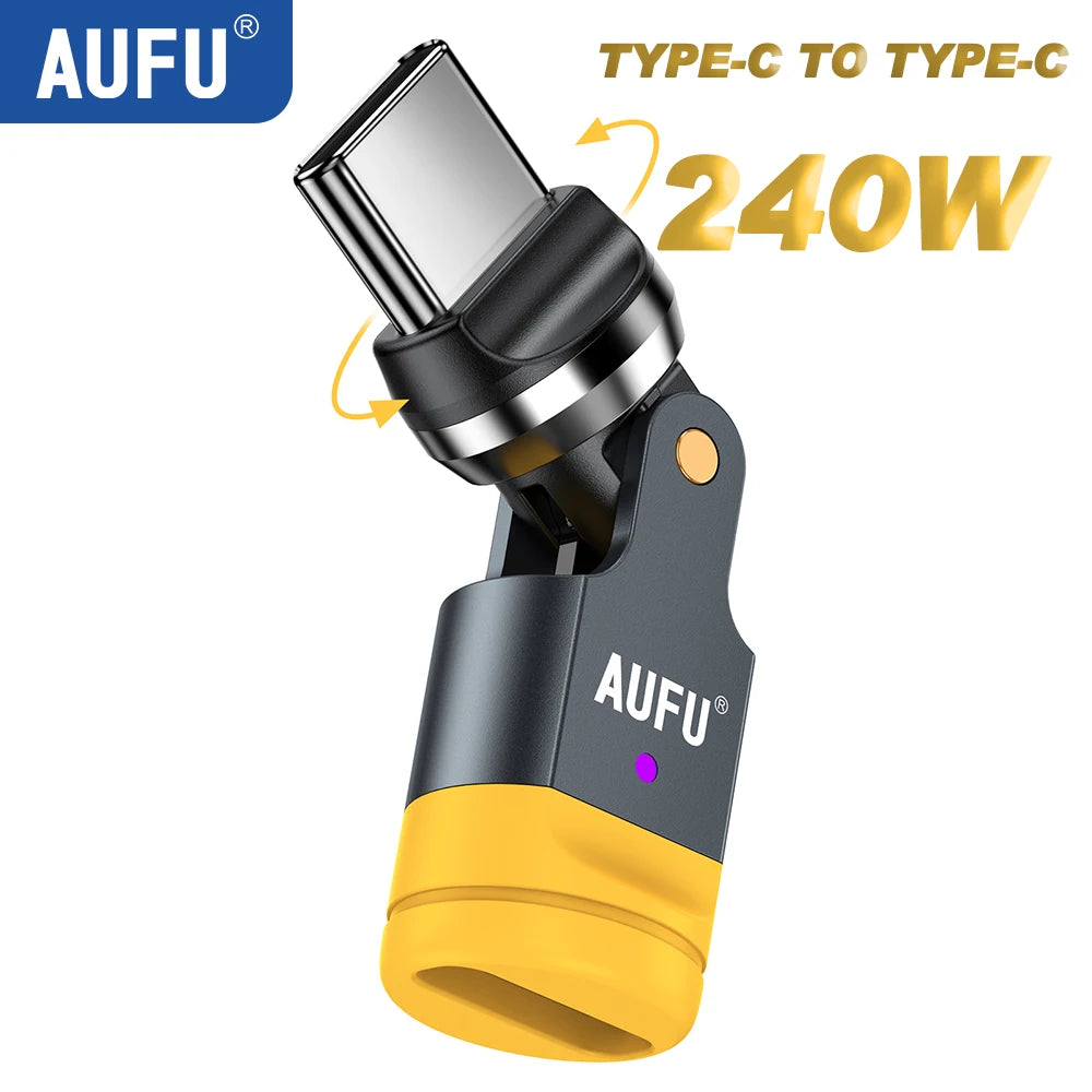 USB Type-C Data Transmission Adapter | 20V/5A Fast Charging USB-C Connector