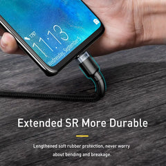 100W USB-C to USB-C PD Fast Charging Cable 5A Braided Data Sync Cable for Phones, Tablets & Laptops