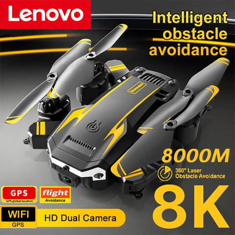 Lenovo G6Pro Drone GPS 8K | 5G Professional HD Aerial Photography Dual-Camera Obstacle Avoidance Four-Rotor Helicopter 8000M