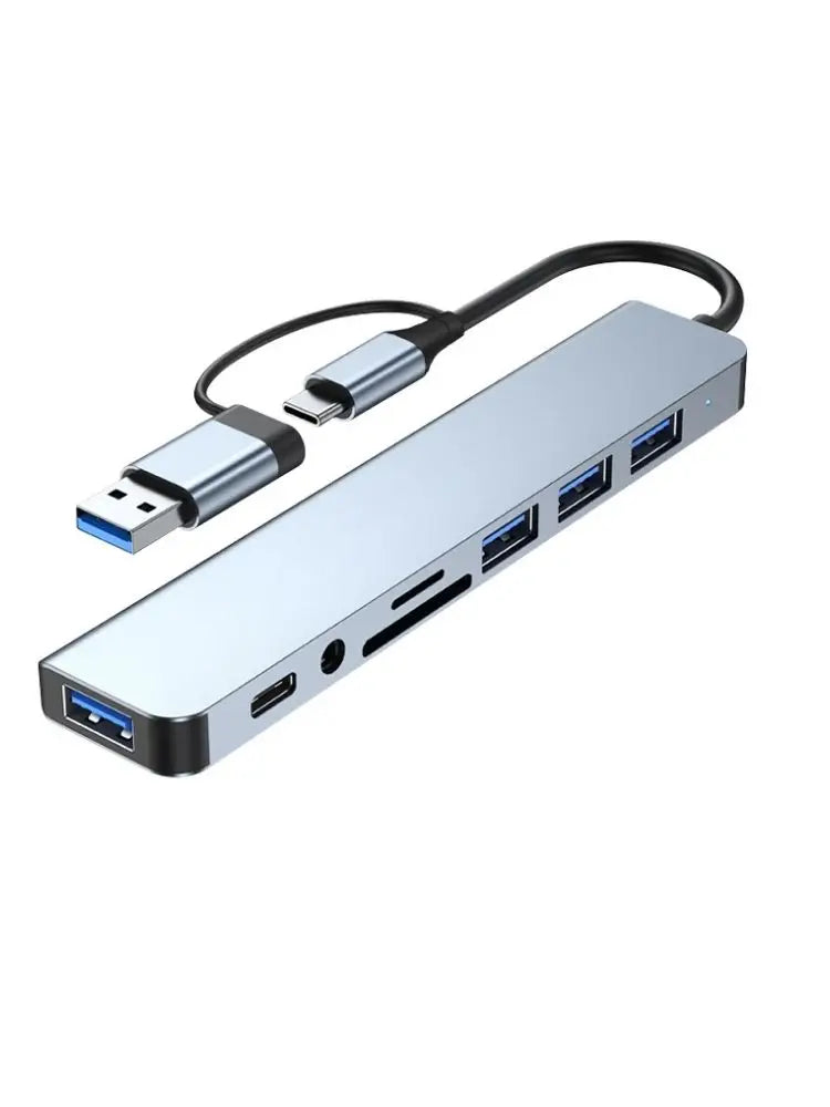 3-Port USB-C Hub USB 3.0 High-Speed Data Expansion Adapter