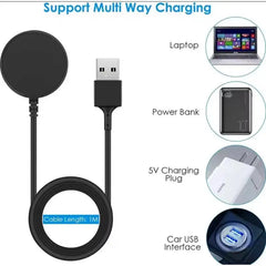 Portable Magnetic Wireless Charger USB Cable for Samsung Galaxy Watch 8/7/6/5 Pro/5/4/3/Active 2 Fast Charging Dock  SEO Meta Title: Portable Magnetic Wireless Charger fo