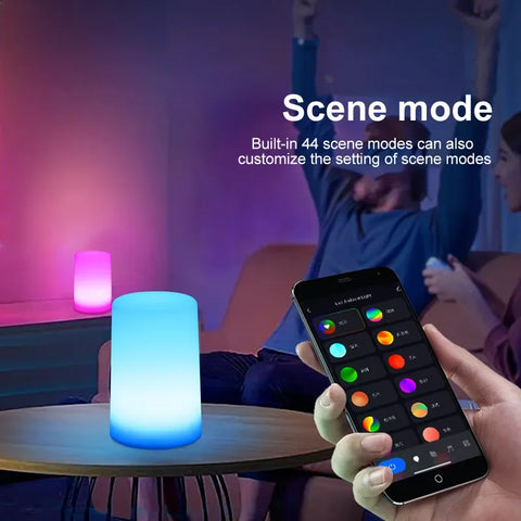 Bluetooth Smart Sleeping Wake-up Nightlight App | Remote House Bedroom Bedside Light Alexa Google Home Voice Assistant