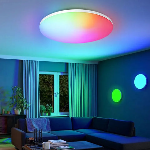 Smart Ceiling Light RGB CCT APP Control 370mm 300mm 18-54w 220v | Ambient Light For Bedroom Home Decor