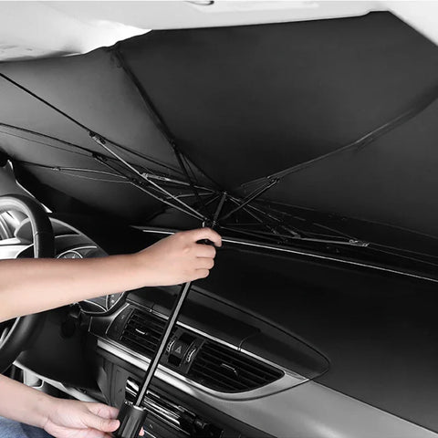 Foldable Car Sun Umbrella Shades for Windshield | Sun Shade Cover UV Protection Heat Insulation Car Interior Front Window Sunshade