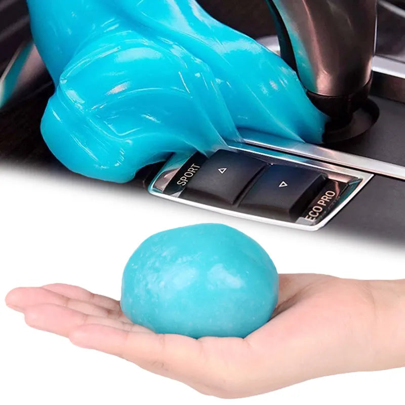 High Efficiency Dust Remove Gel | Car Interior Clean Magic Mud Universal Household Keyboard Desk Cleaning Tool Car Accessories