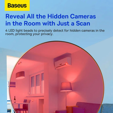 Camera Detector for Hidden Camera | Portable Pinhole Hidden Lens Detect Gadget Anti-Peeping Security Protection