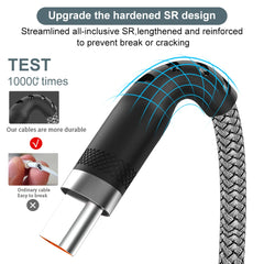 6A USB-A to USB-C Fast Charging Cable 1M 2M 3M 5M 8M Braided Data Charging Cord