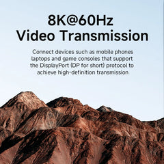 USB-C to USB-C USB4 Adapter 80Gbps, 240W PD3.1 & 8K@60Hz